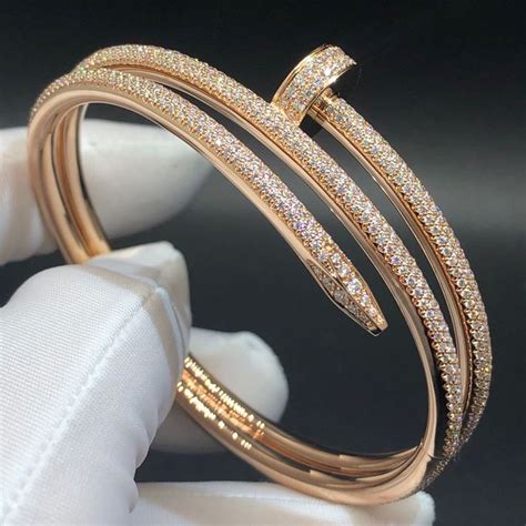 cheap cartier nail bracelet|cartier bracelet un clou price.